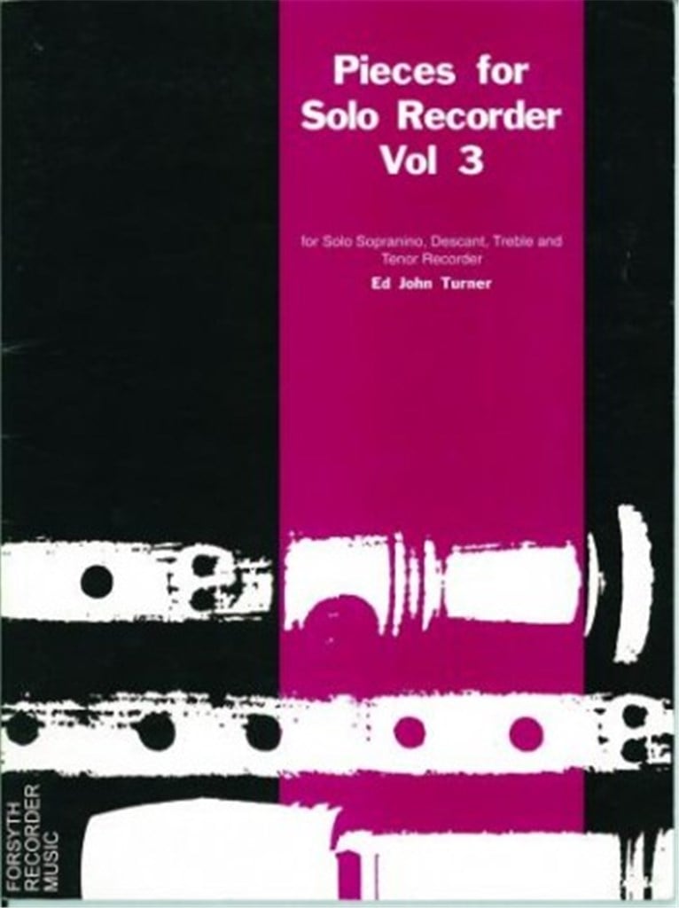 Vol.3 Pieces for Solo Recorder